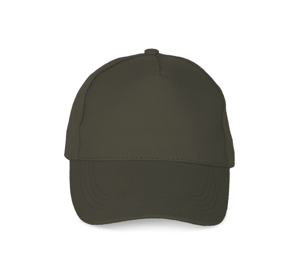 KP162 - Pet van dik katoen - 5 panelen - Khaki