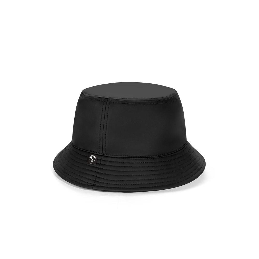 MASON. Panama van gerecycled polyester (100% rPET) - Zwart