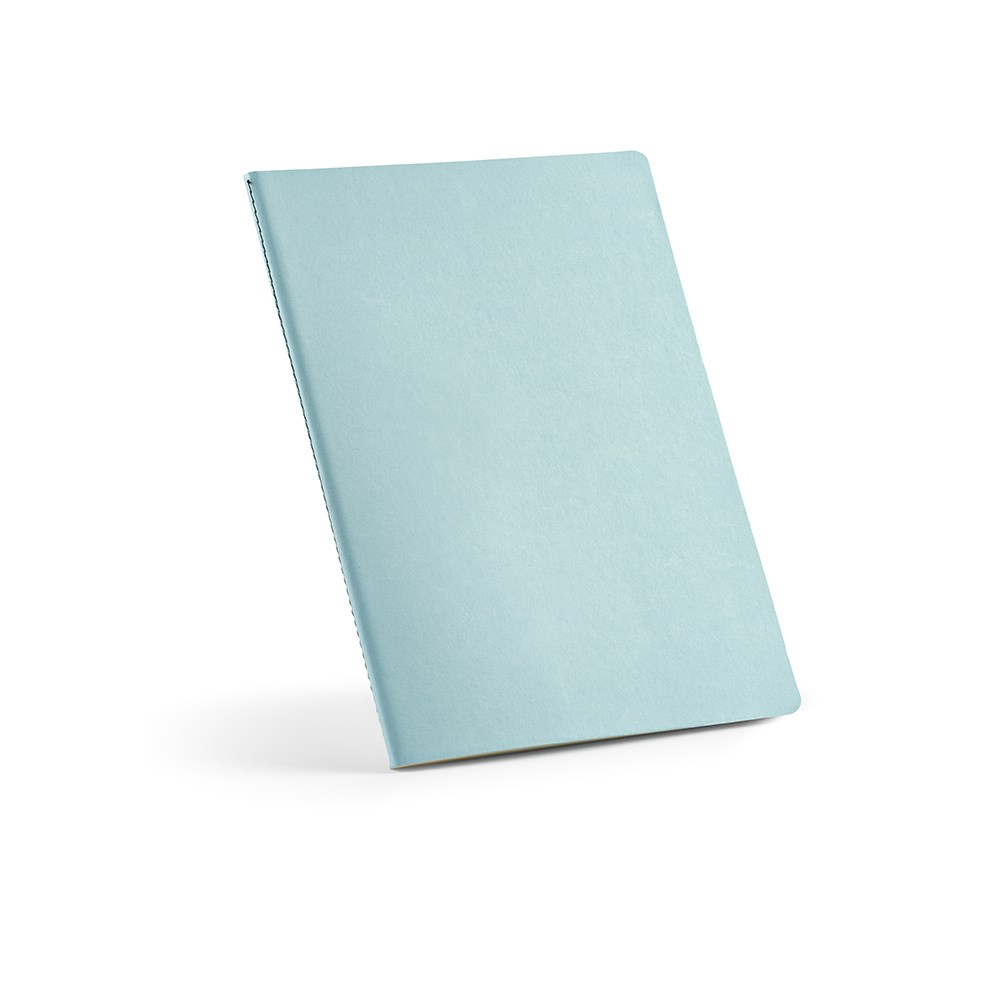 Bronte A4 notitieboek gerecycled papier 70 gsm - Pastelblauw