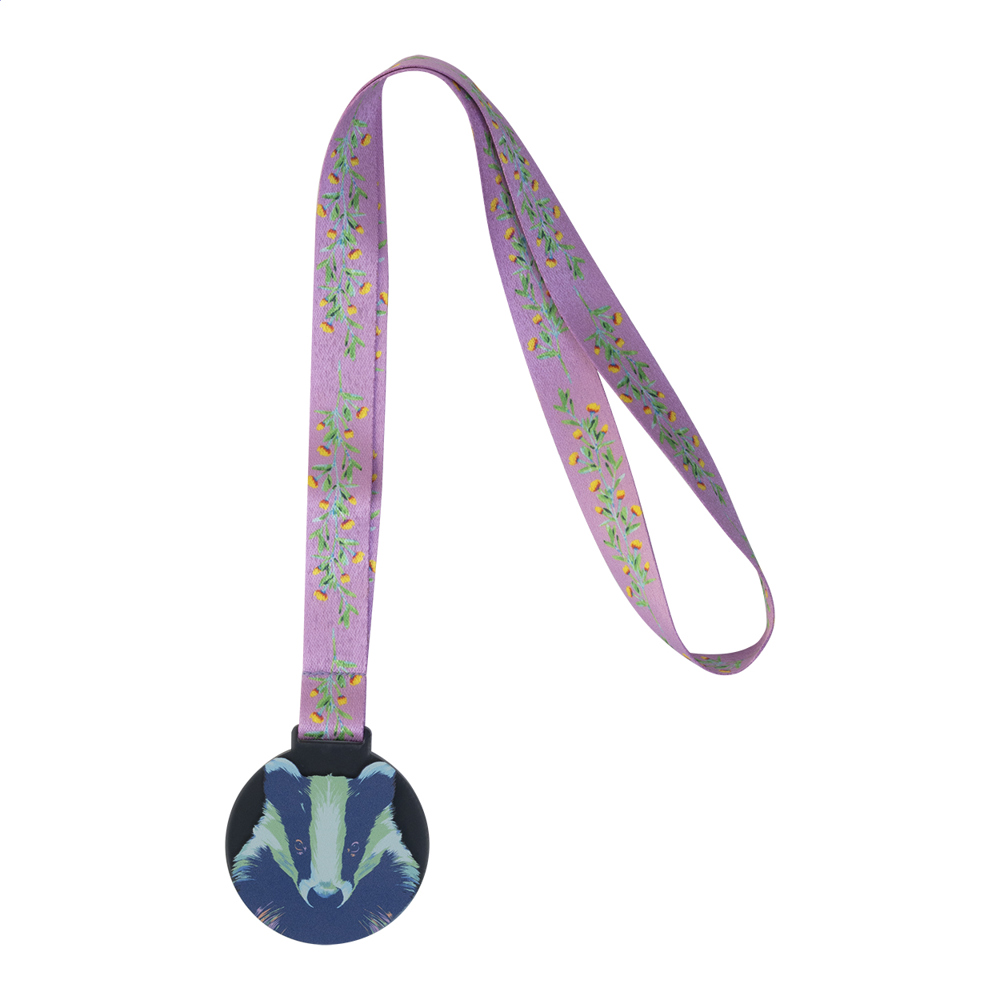 Subdal Colour - custom made medaille - transparant zwart