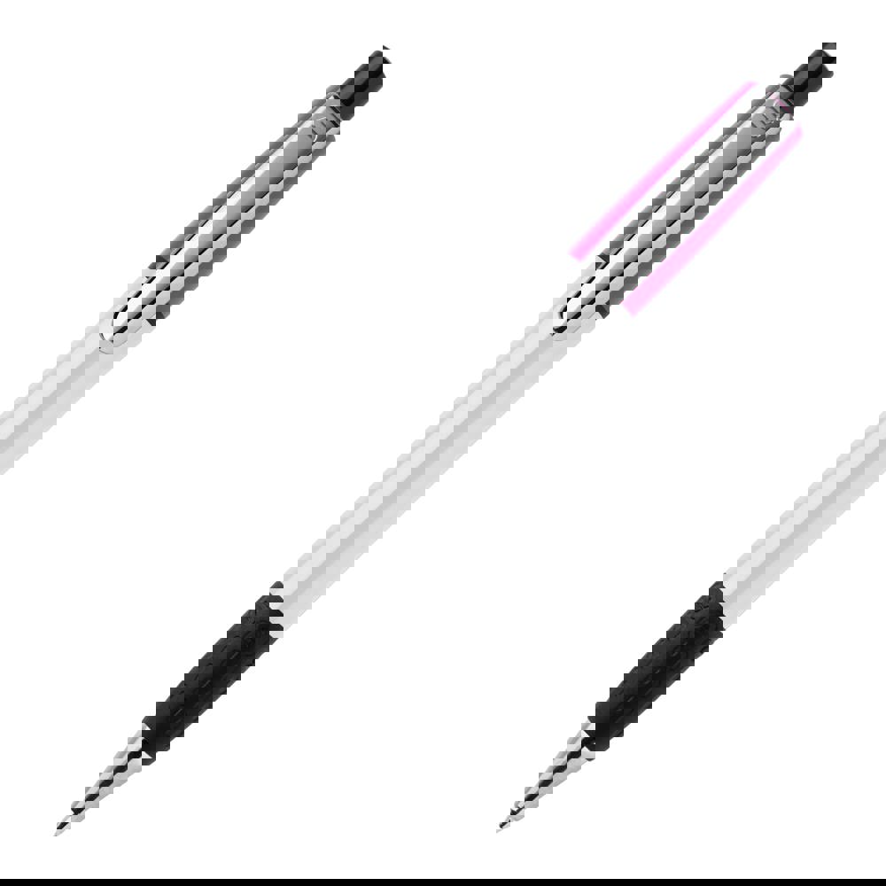 Balpen Semyr Grip Colour hardcolour - Wit / Roze