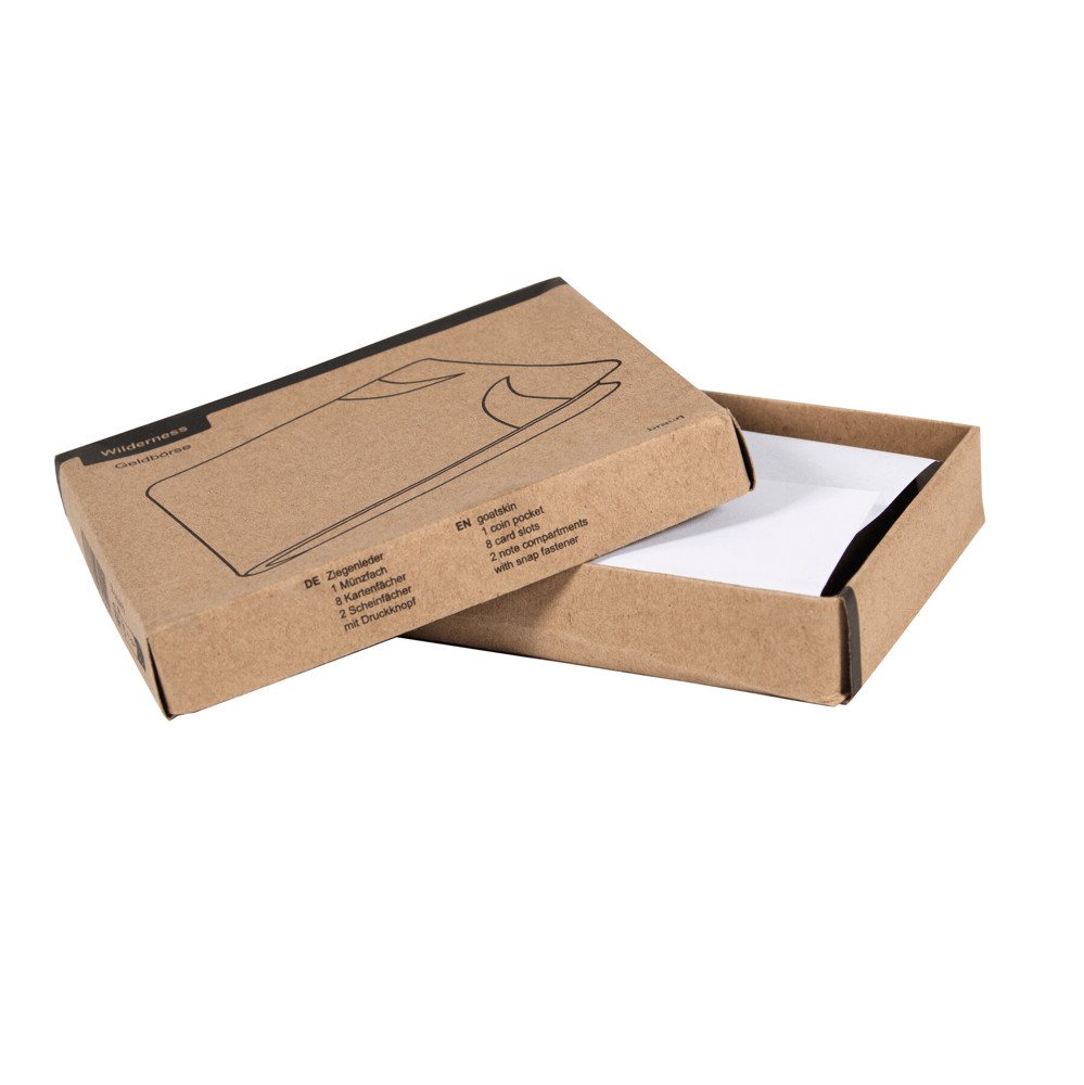 WILDERNESS I - Lederen billfold portemonnee