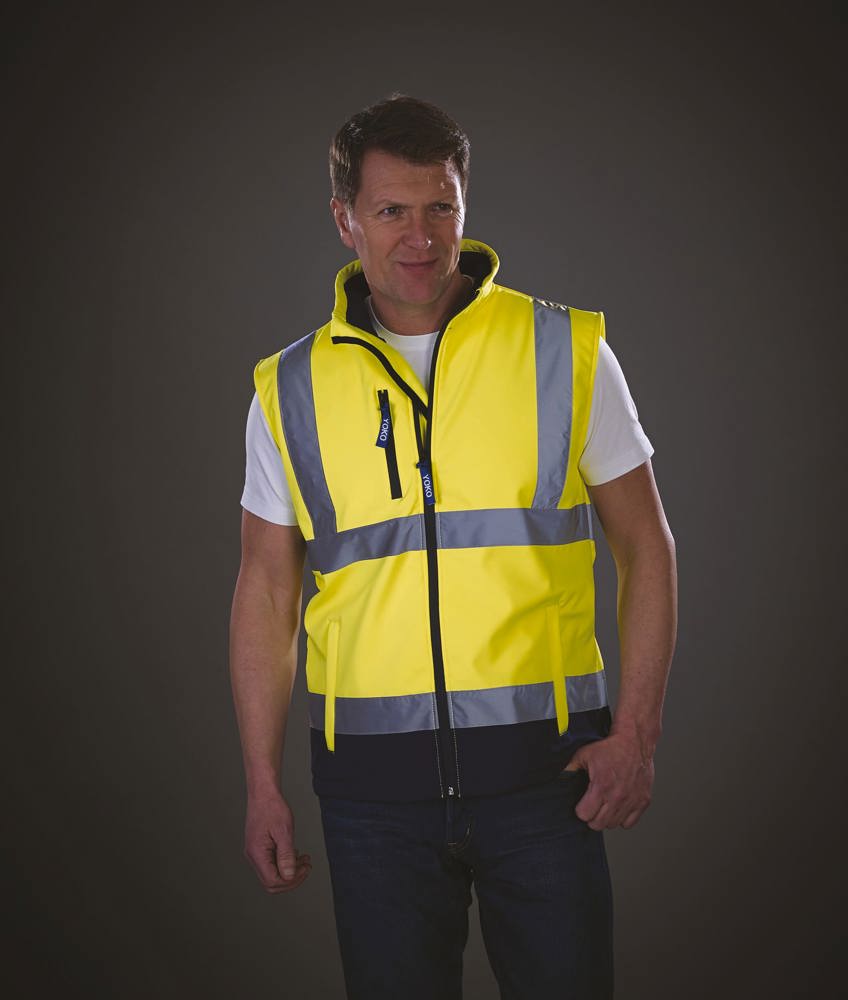 YHV006 - Softshell veiligheidsbodywarmer