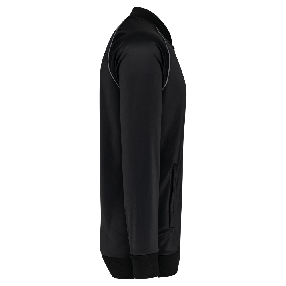 PA384 - Unisex trainingsjas met rits en biesje