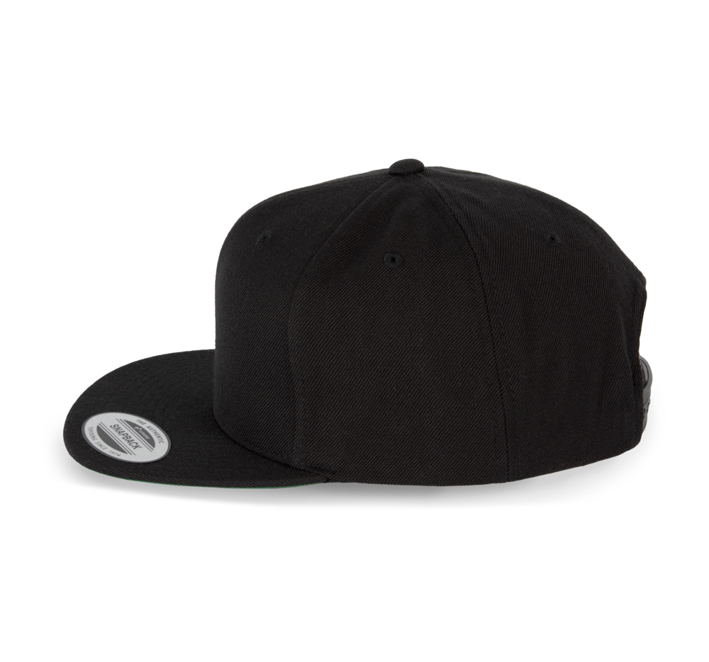 KP910 - Flexfit  pet met platte zonneklep - 6 panelen