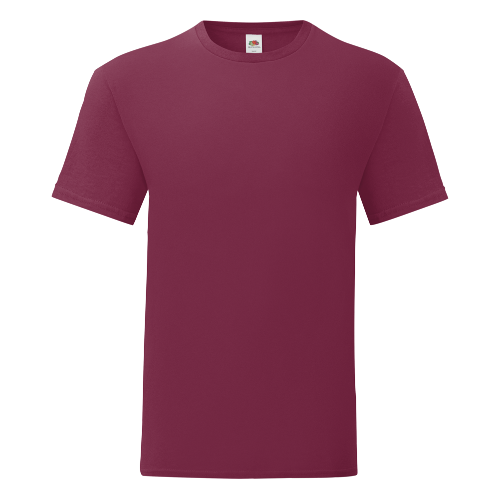 - Iconic-T Men's T-shirt - Burgundy