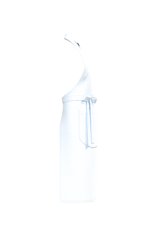 K8007 - Schort met zak van biologisch katoen