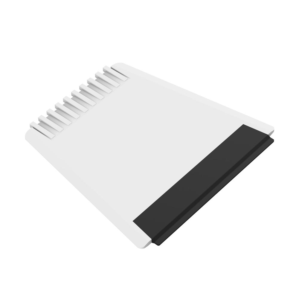 IJskrabber "Logo" - wit