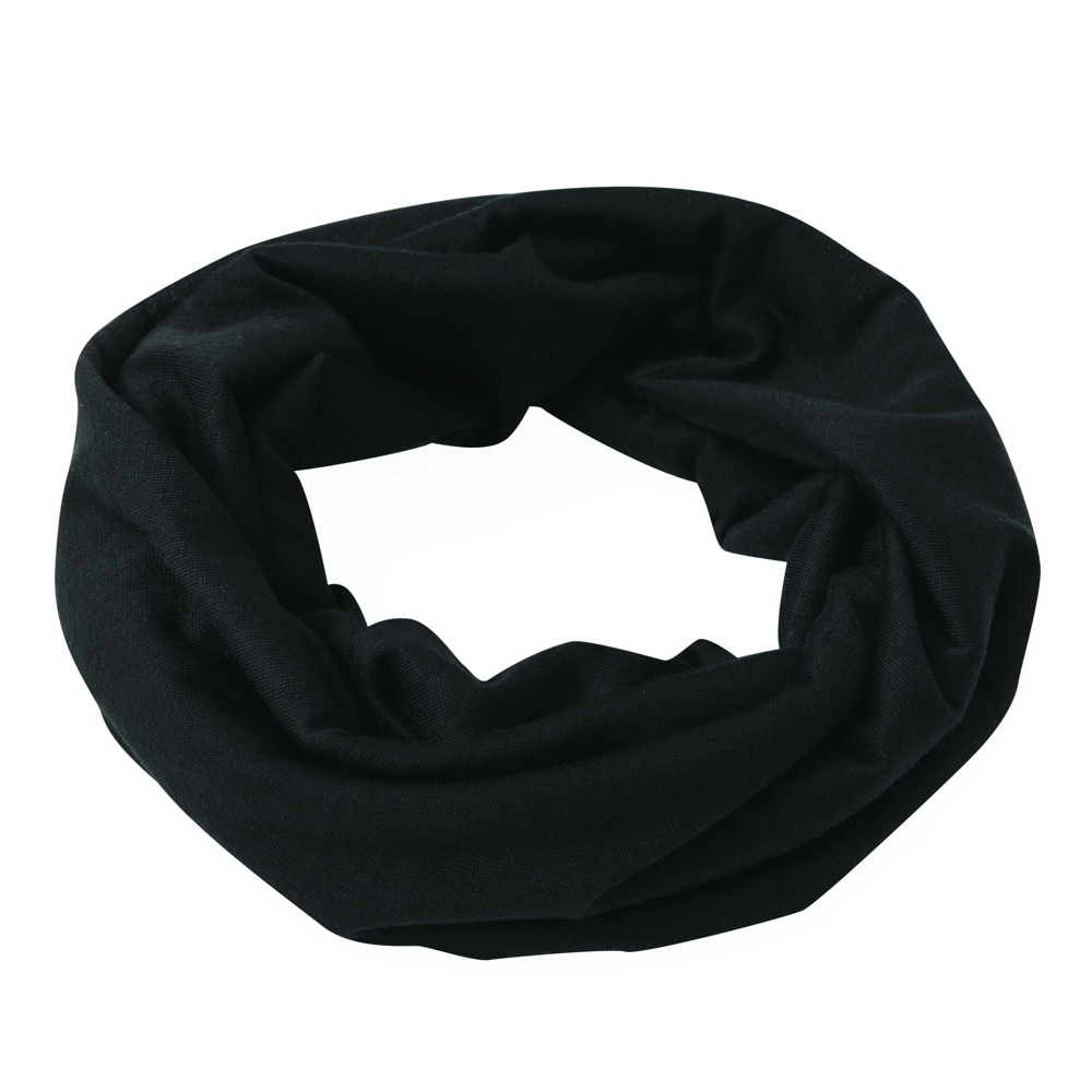 TRENDY - Elastische bandana - Zwart