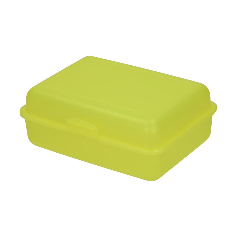 Voorraadbox "School-Box" groot - trendgeel PP