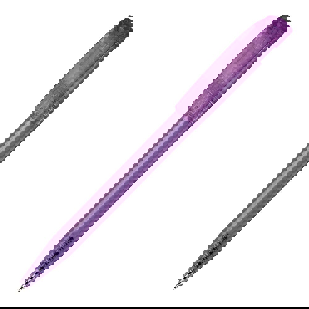 Balpen S45 Clear transparant - Transparant / Lila