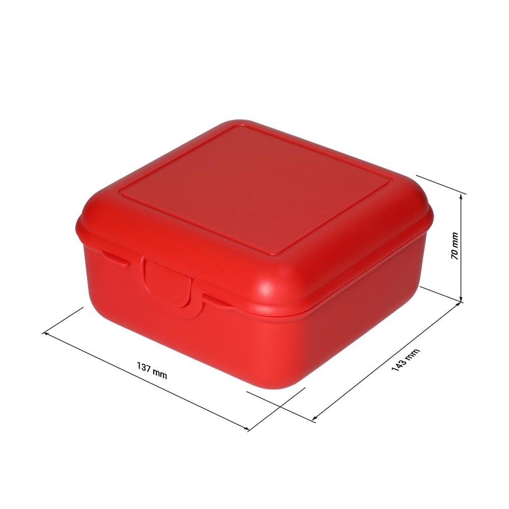 Voorraadbox "Cube" deluxe, met verdeelschotel