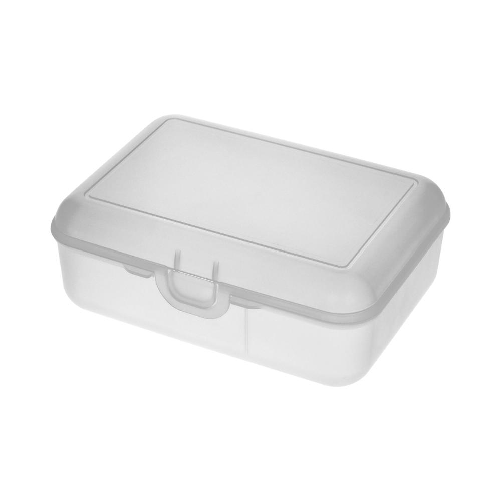 Voorraadbox "School-Box" deluxe, zonder verdeelschot - Transparant