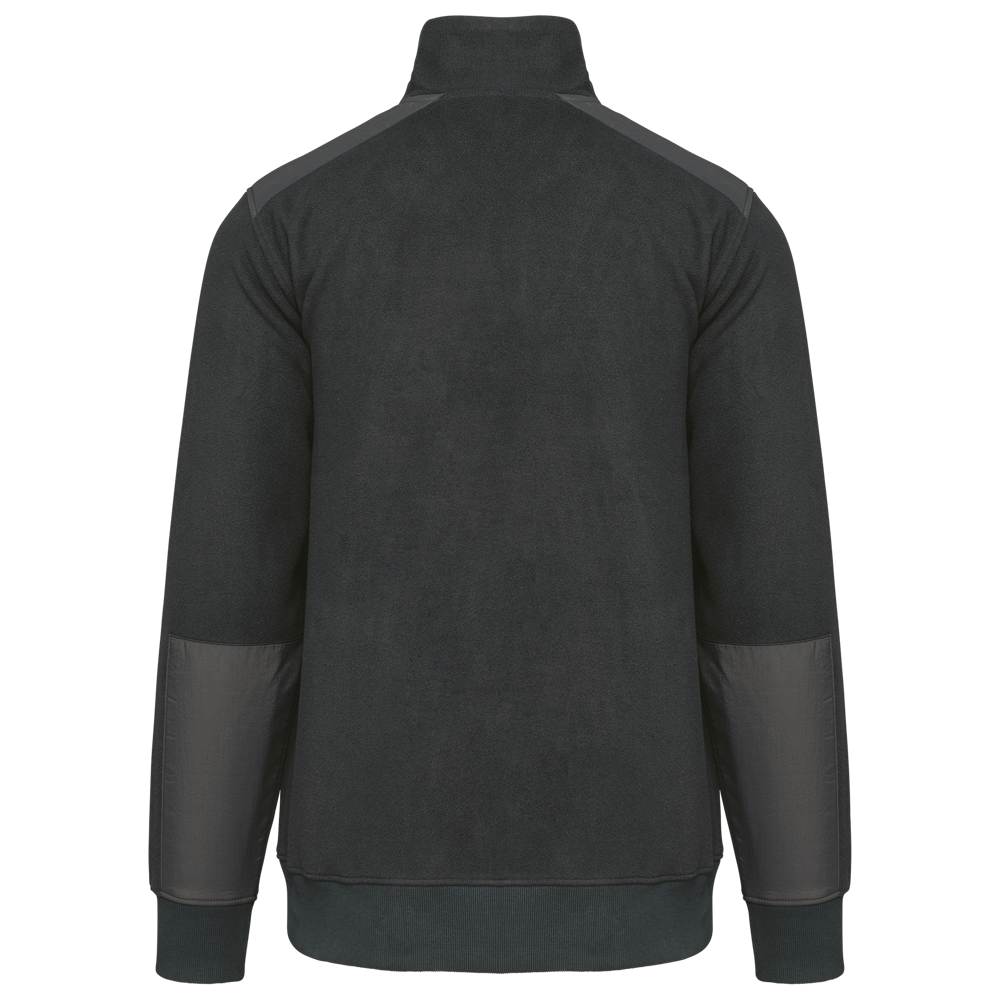 WK905 - Ecologishe fleece met ritskraag unisex