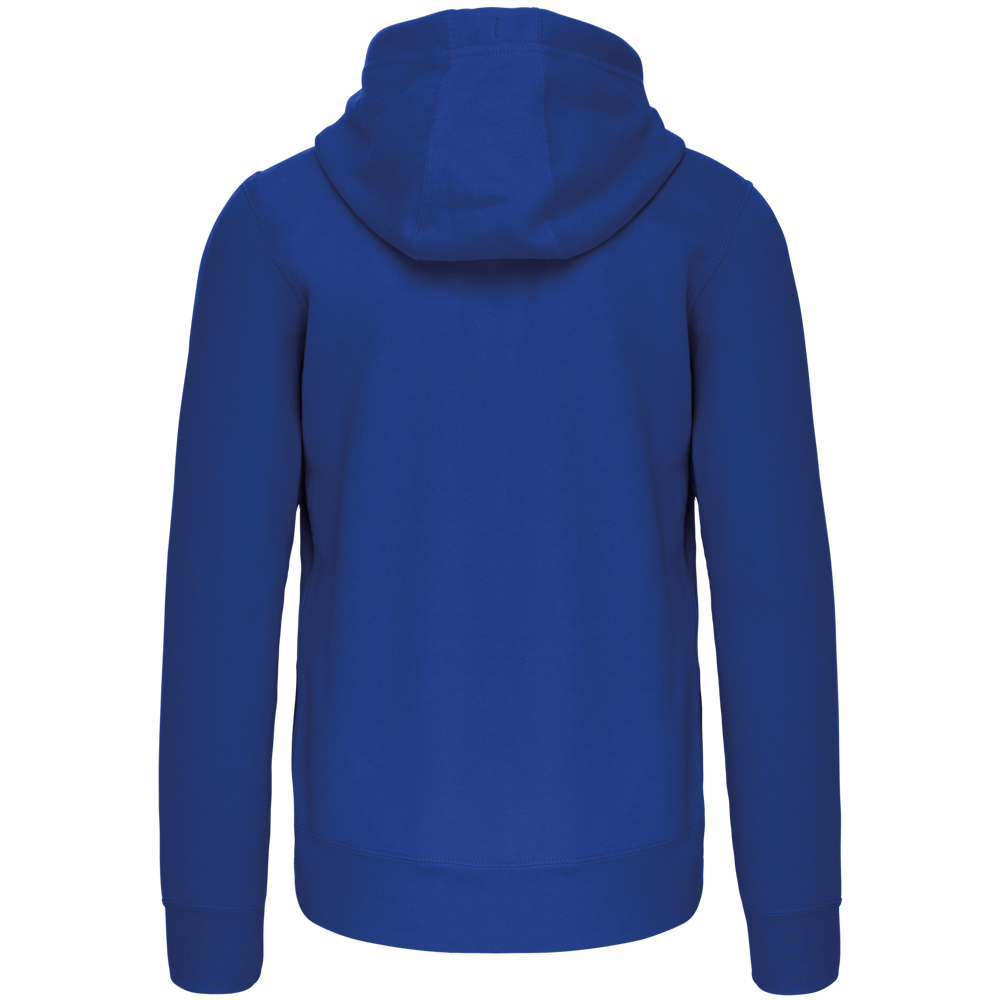 K454C - Hooded Sweater Met Rits
