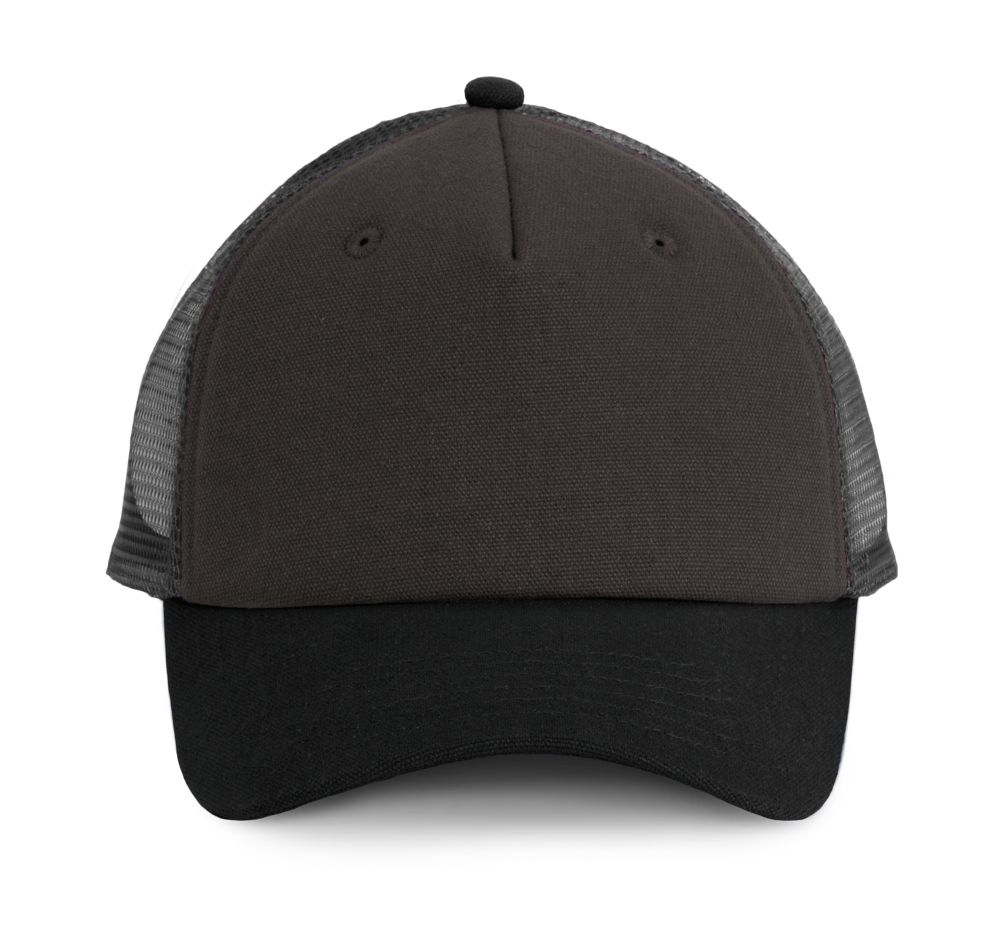 KP170 - Pet Trucker - 5 panelen - Earth brown / Black / Dark Grey
