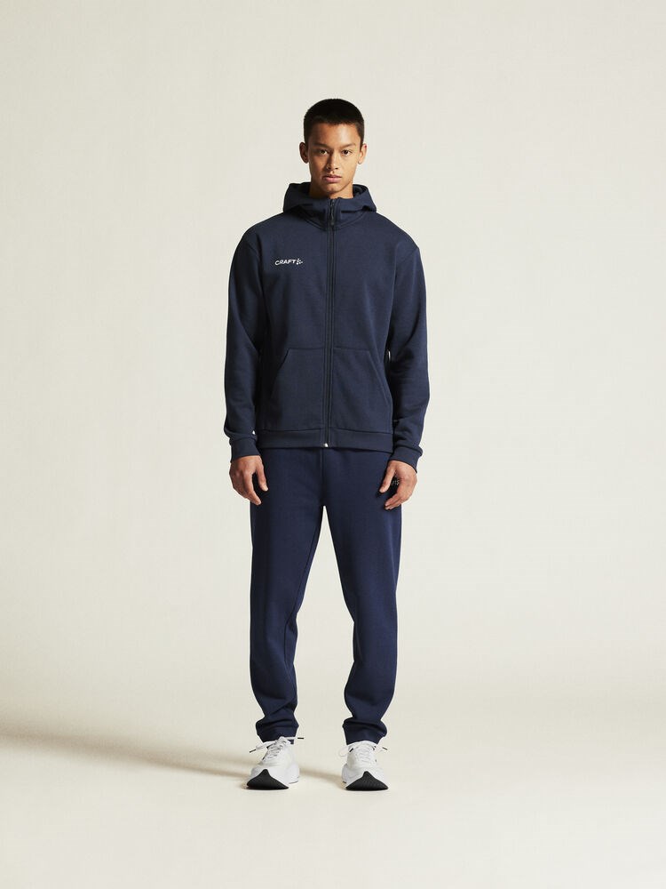Craft - Community 2.0 Logo FZ Hoodie M Navy M