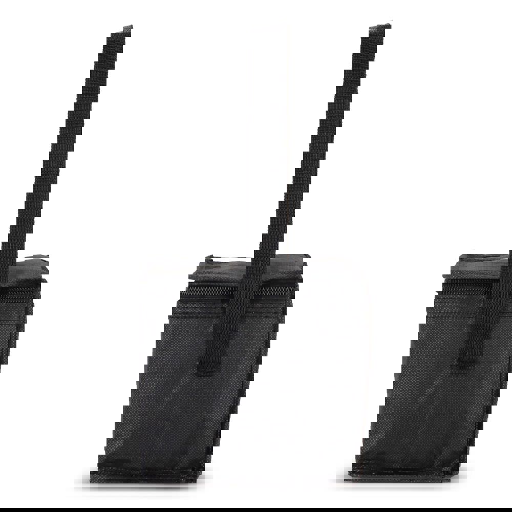 R-PET koeltas voor 6 blikjes, non-woven, 20 x 13 x 12,5 cm, 75 g/m²