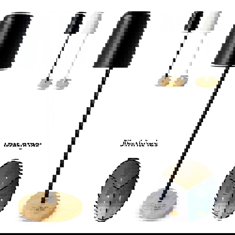 Solis Dimbare Tafellamp met Bamboe basis
