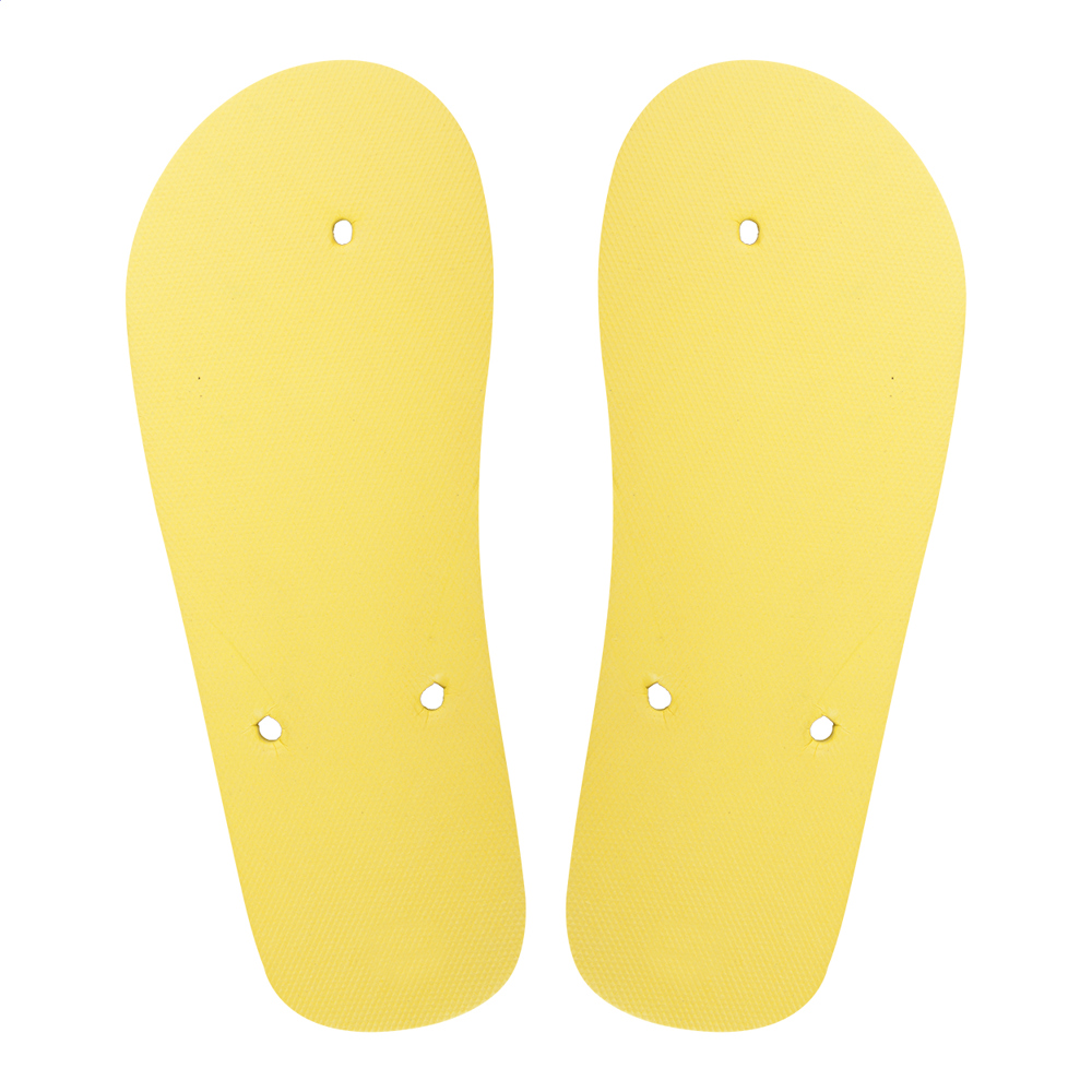 CreaPlaya - custom made strand slippers - 42-44-geel (A)