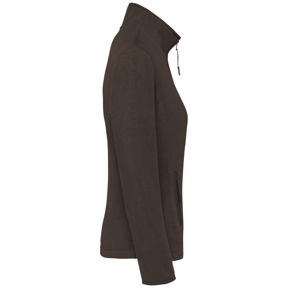 K907 - Microfleece met rits dames