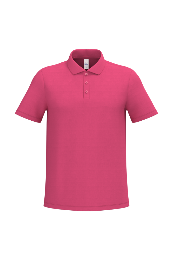 - Herenpolo piqué - Ideal Fuchsia