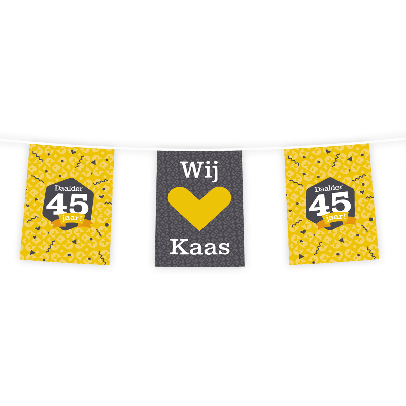 Vlaggenlijnen 20 x 30 cm