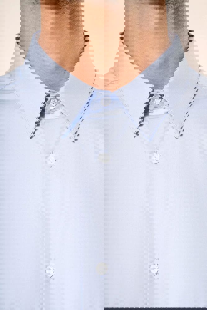 PK504 - Popeline Herenoverhemd met lange mouwen