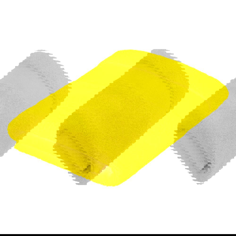 Sophie Muval handdoek 100x50 cm, 450 gr/m² - Geel (PMS 101c) / Geel