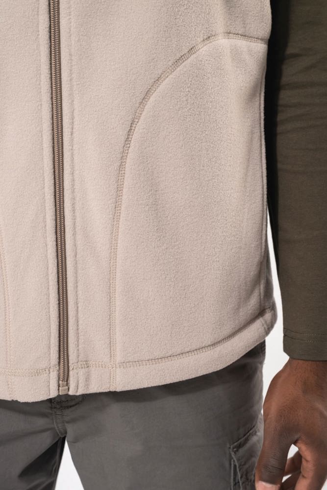 K913 - Bodywarmer van microfleece heren