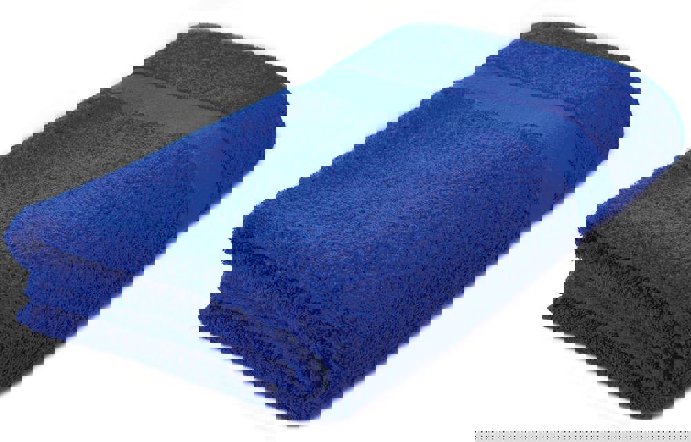 Sophie Muval strandhanddoek 180x100 cm, 520 gr/m² - Kobaltblauw (PMS 286c) / Kobaltblauw