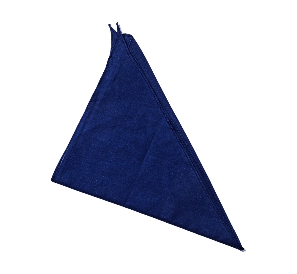 P830 - Bandana driehoek - Blauw