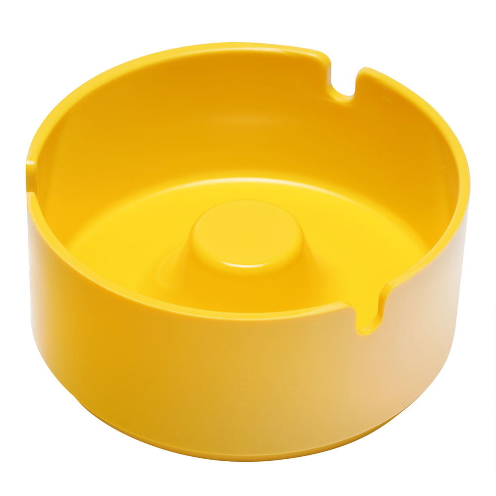 Asbak, stapelbaar - Geel