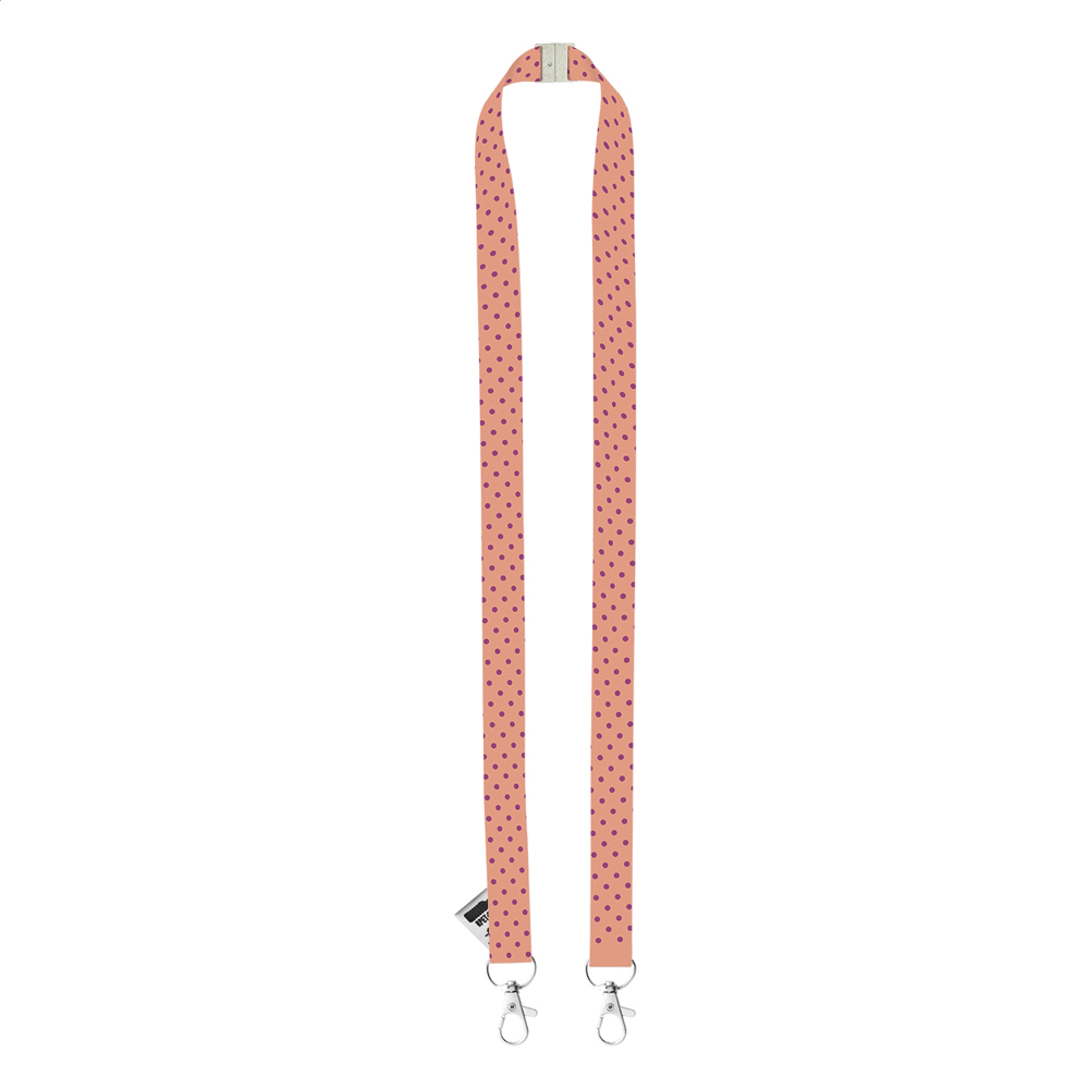 Subyard Double Safe Eco - custom made sublimatie lanyard