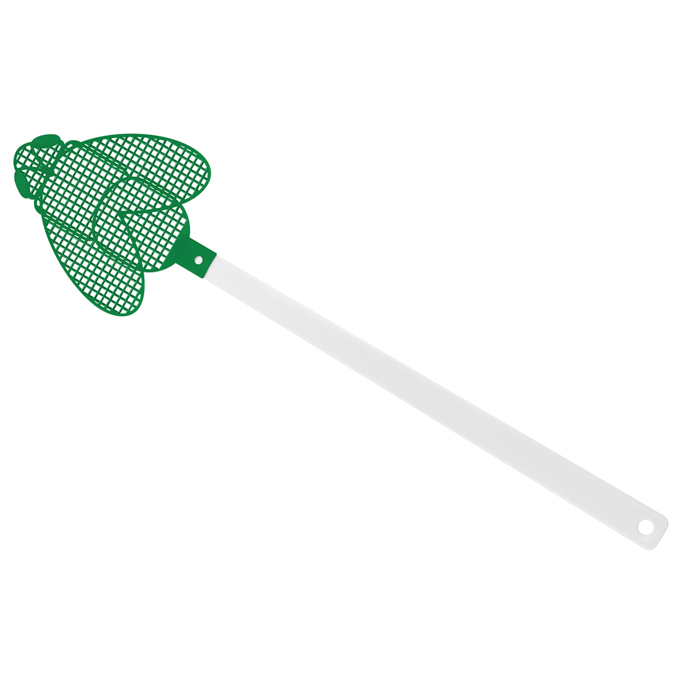 Vliegenmepper "Brummi" - wit/groen