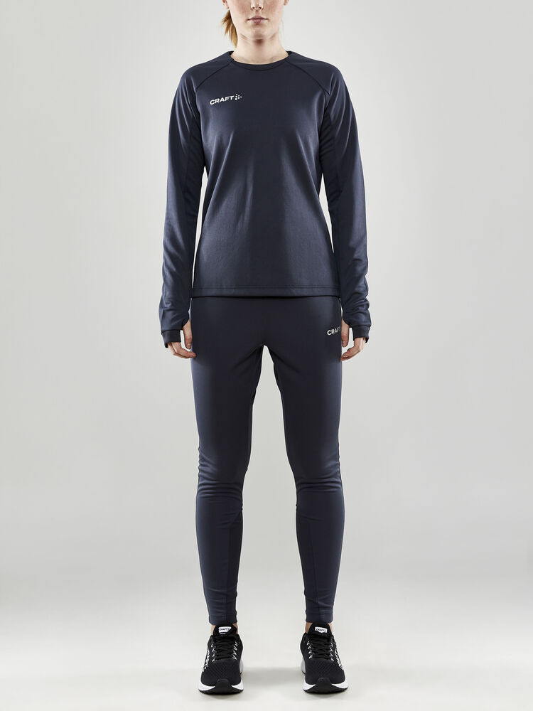 Craft - Evolve Crew Neck W Asphalt XS