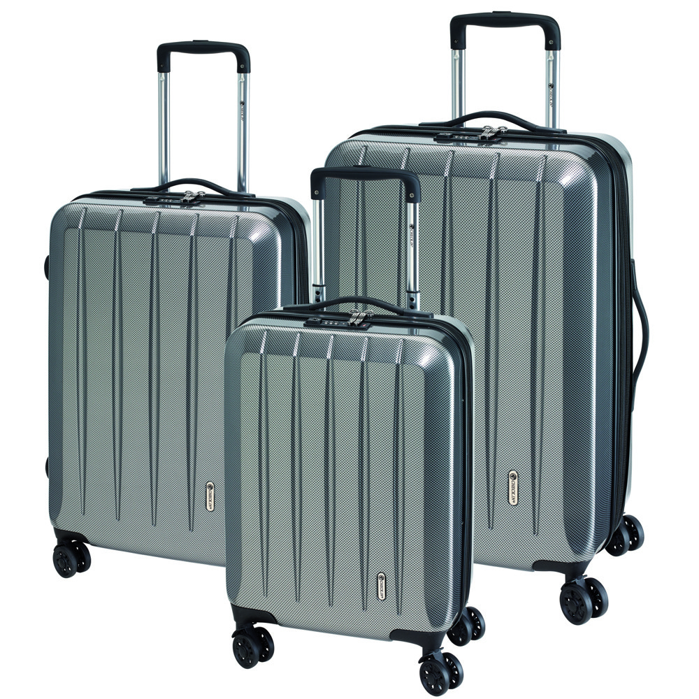 LONDON 2.0 - Trolley-set - carbon zilver