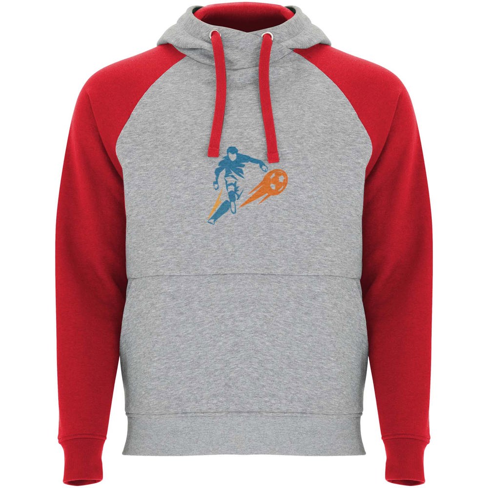 Badet 280 g/m² tweekleurige kinderhoodie