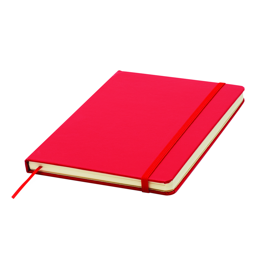ATTENDANT A5 - Afsluitbaar notitieboekje ATTENDANT - Rood