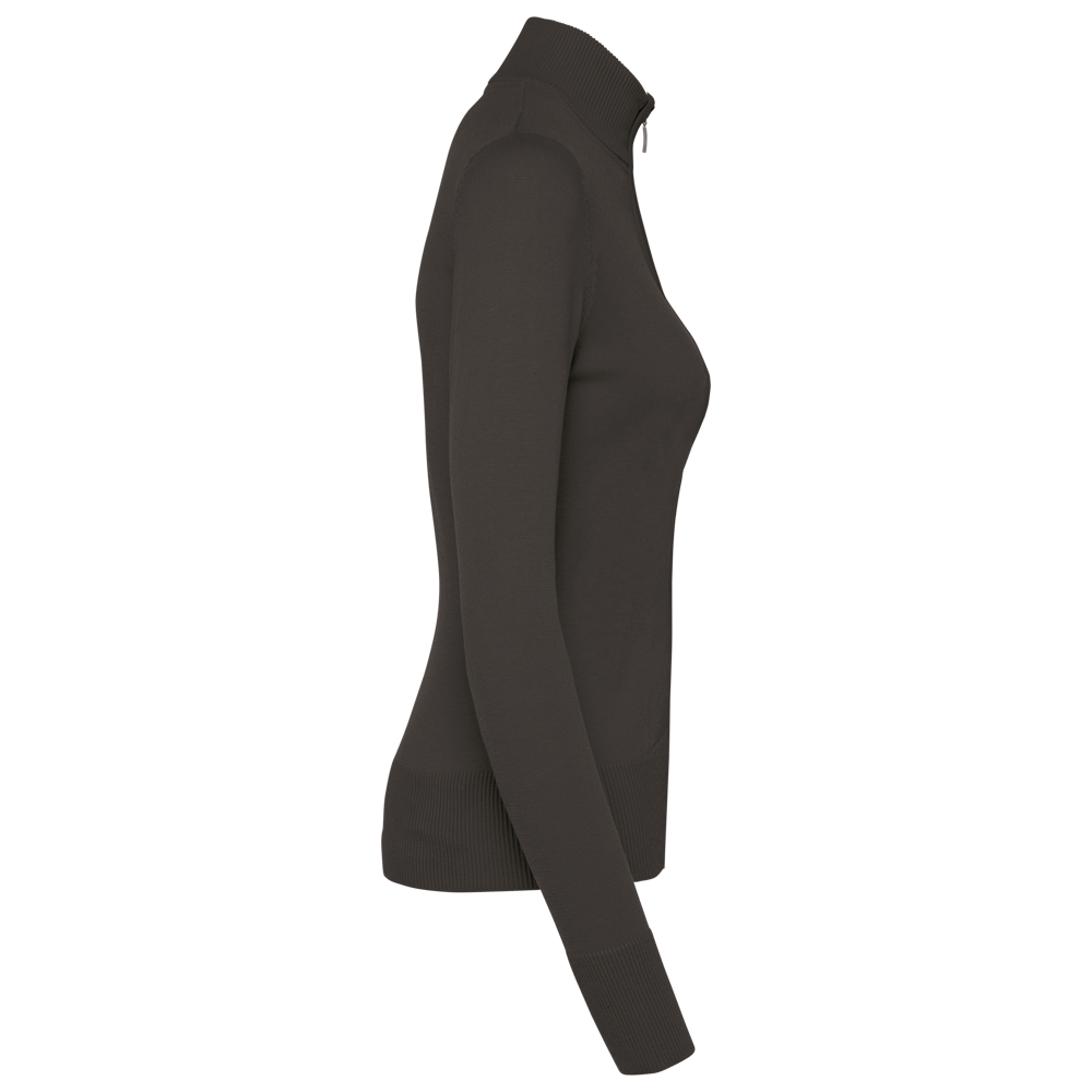 K962 - Dames cardigan met rits