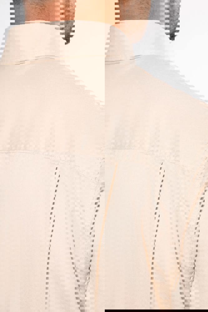 K586 - Herenoverhemd met lange mouwen van katoen Nevada