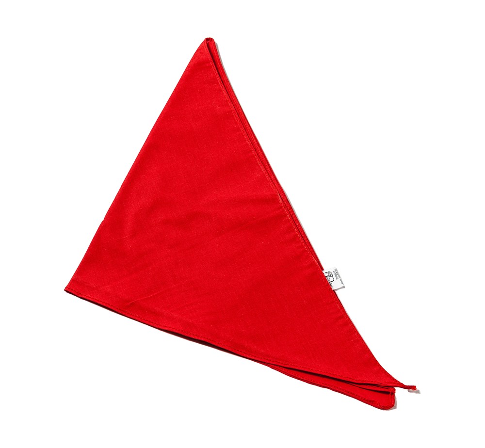 P830 - Bandana driehoek - Rood