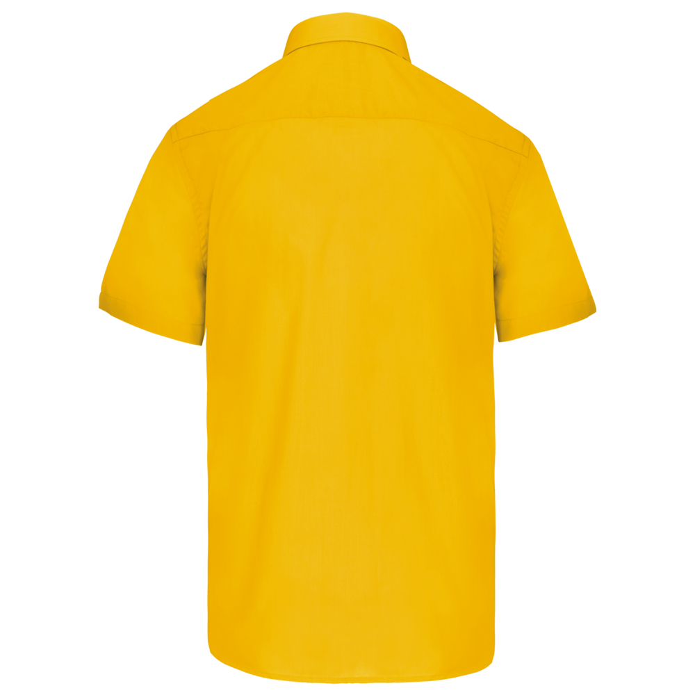 K551C - Overhemd in onderhoudsvriendelijk polykatoen-popeline korte mouwen heren