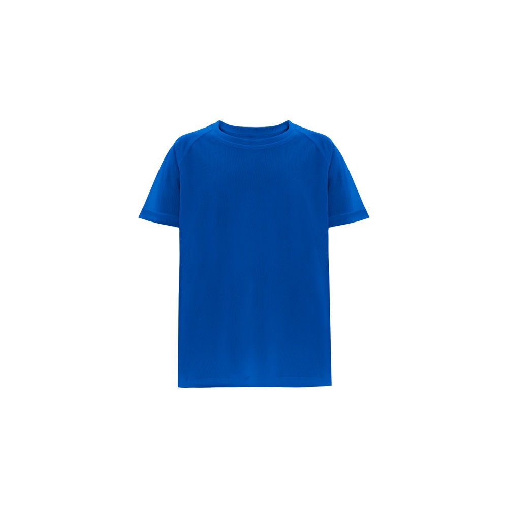THC MOVE KIDS. Technisch T-shirt met korte mouwen in polyester voor kinderen - Royal Blauw