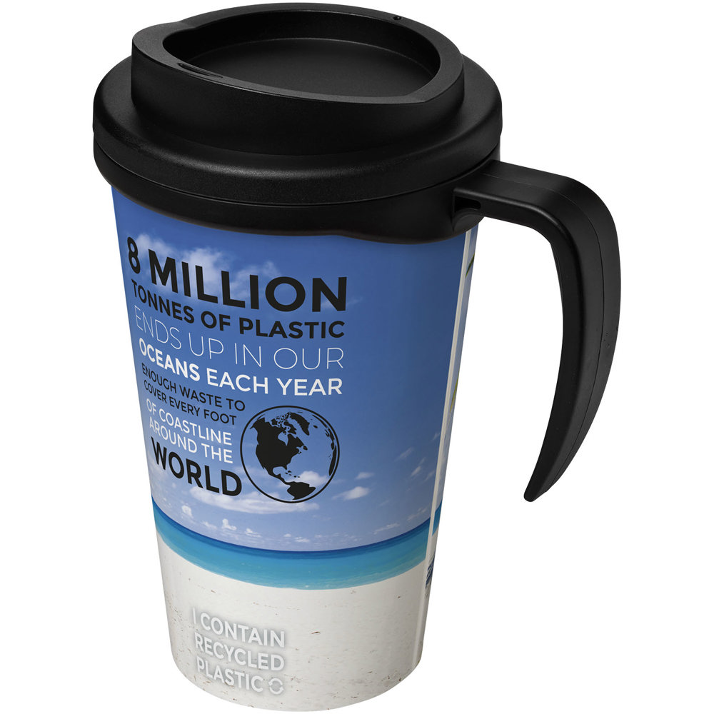 Brite Americano® grande 350 ml geïsoleerde beker - Zwart