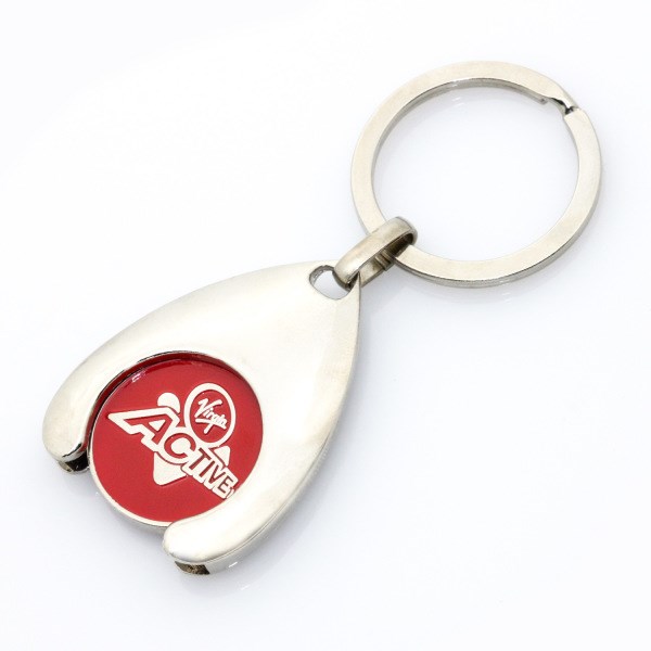 Luxe winkelwagenmunthouder