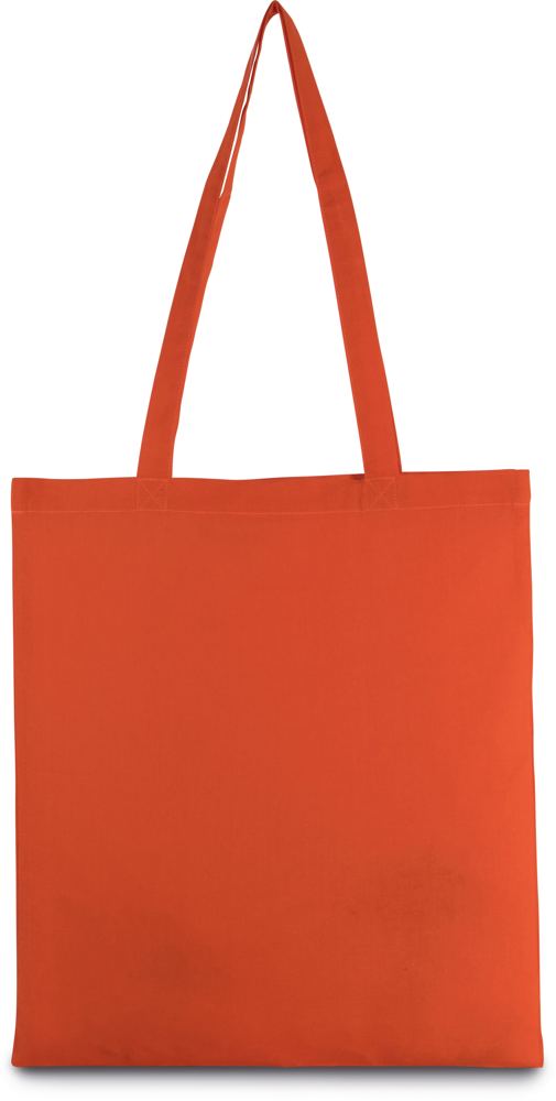 - Shopper bag long handles - Spicy Orange