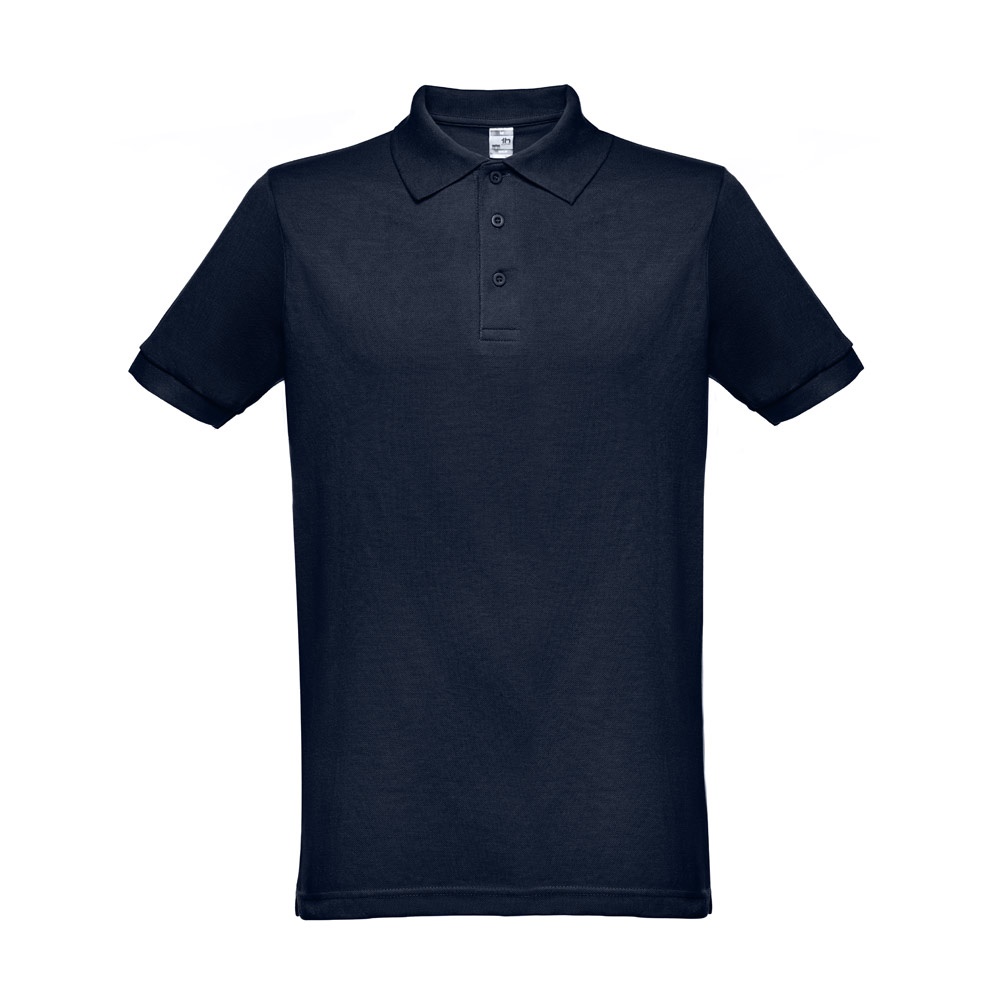 THC BERLIN. Herenpolo met korte mouwen - Marineblauw