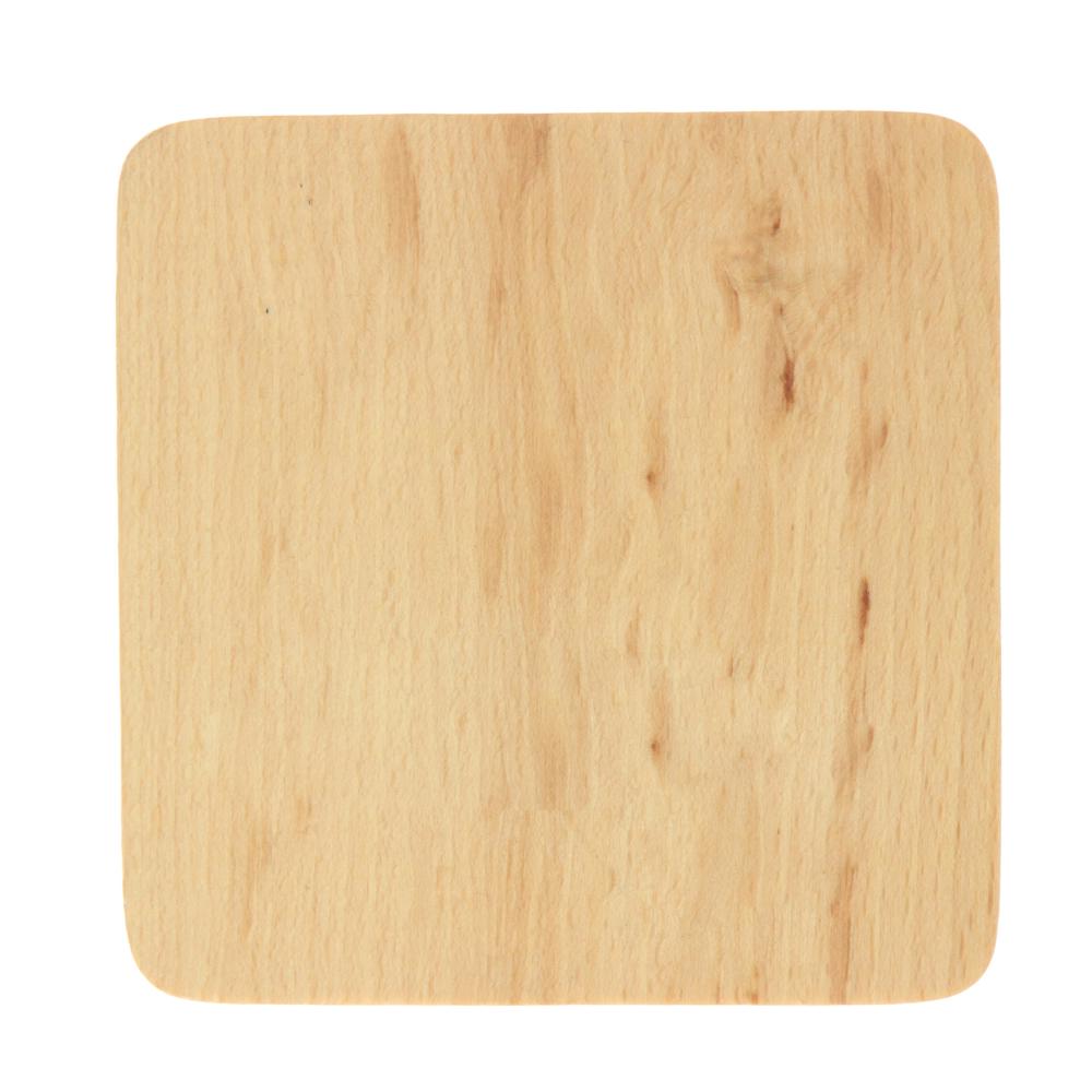 Onderzetter "Woody" vierkant