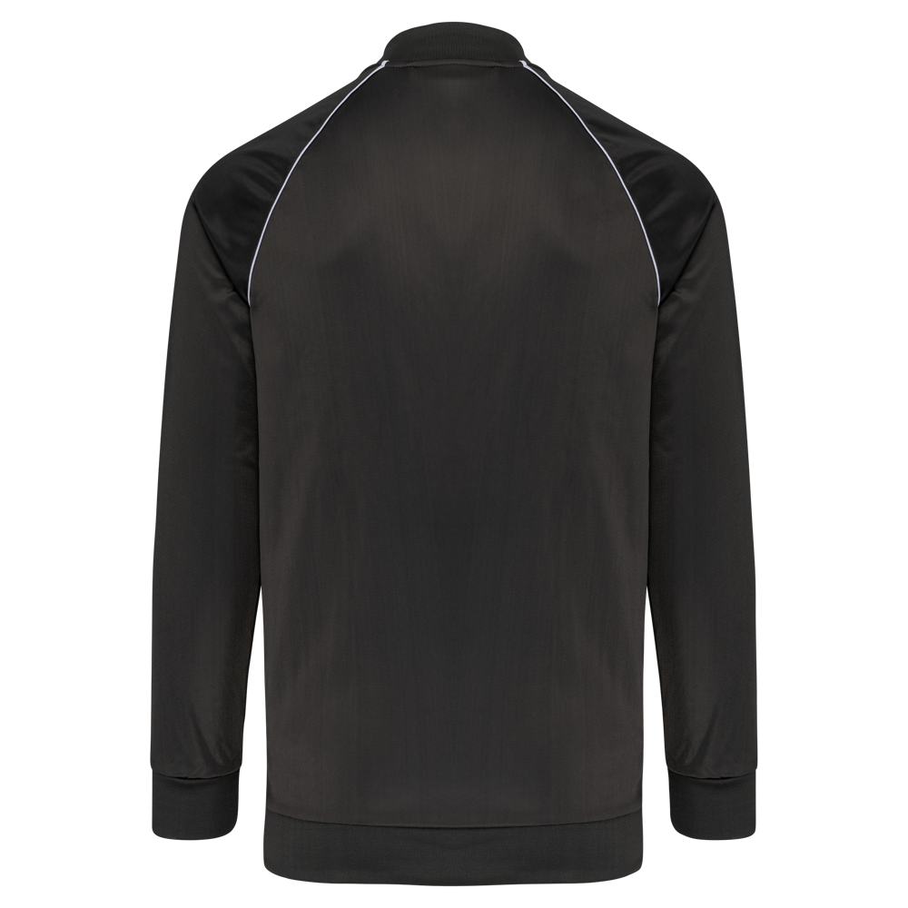 PA384 - Unisex trainingsjas met rits en biesje